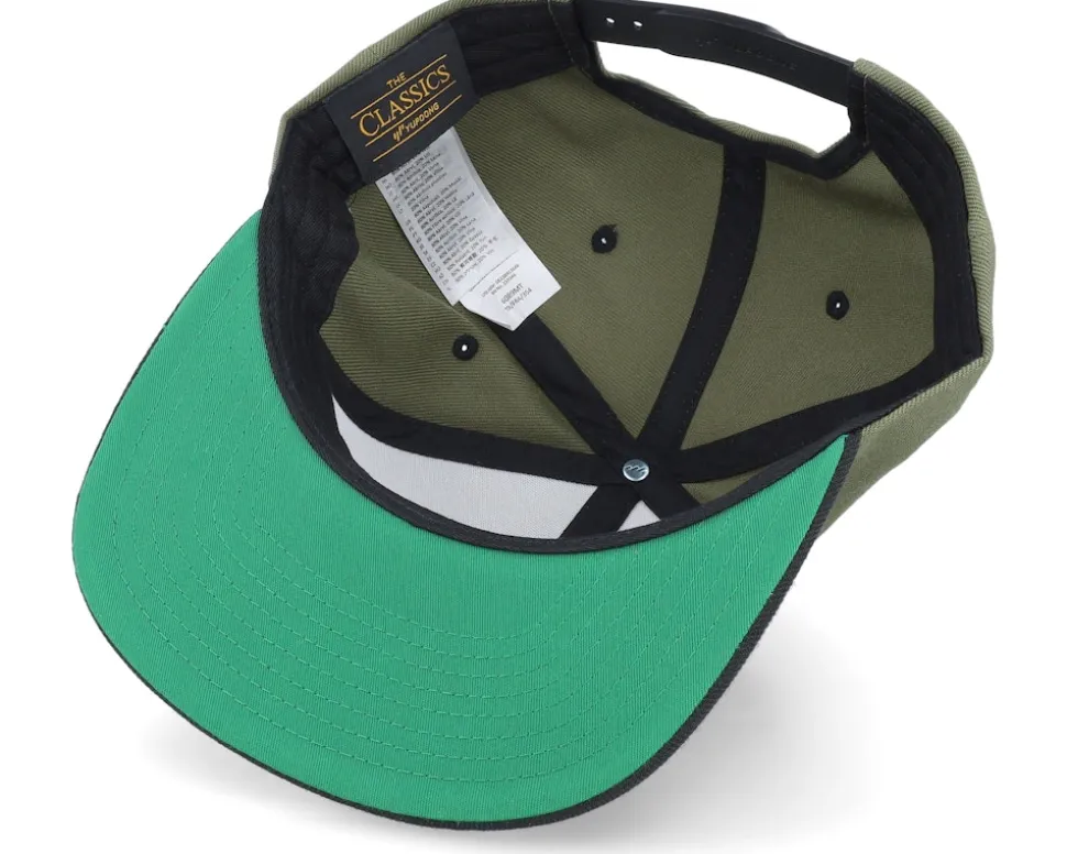 Sarcasm Ability Olive/Black Snapback - Critiql Hit