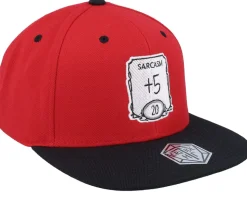Sarcasm Ability Red/Black Snapback - Critiql Hit