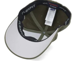 Sarcasm Ability Wooly Combed Olive Flexfit - Critiql Hit