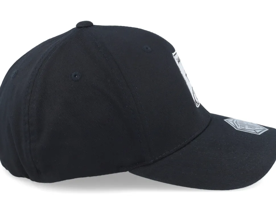 Sarcasm Ability Wooly Combed Black Flexfit - Critiql Hit