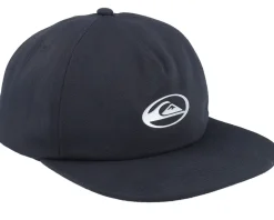 Saturn Cap Black Snapback - Quiksilver