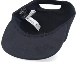 Saturn Cap Black Snapback - Quiksilver
