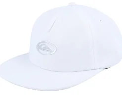 Saturn Cap White Snapback - Quiksilver