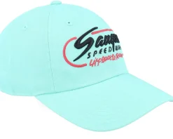 Saugus Speedway Ballpark Turquoise Dad Cap - American Needle