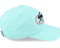 Saugus Speedway Washed Slouch Seafoam Dad Cap - American Needle