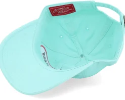 Saugus Speedway Washed Slouch Seafoam Dad Cap - American Needle