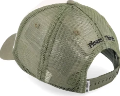 Sbxe Mesh Cap White/Oil Green Trucker - Element