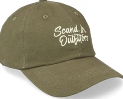 Scand. Outfitters Strapback Dark Camping Green Dad Cap - Northern Hooligans