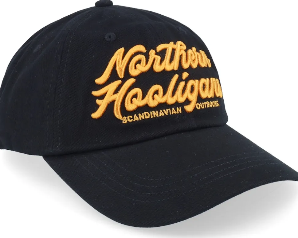 Scandinavian Outdoors Black Dad Cap - Northern Hooligans