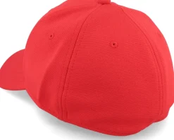 Scatter Skull Ff Hat Red Line Flexfit - Oakley