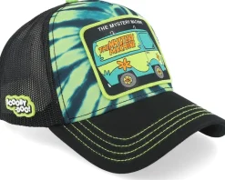 Scooby Doo The Mystery Machine Black/Multicolor A-Frame Trucker - Capslab