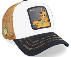 Scooby Doo White/Black/Brown Trucker - Capslab