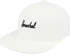 Scout Cap Embroidery White Snapback - Herschel