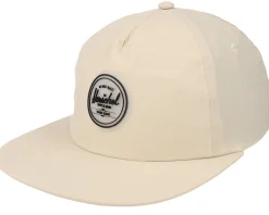 Scout Rubber Patch Moonbeam Wrinkled Strapback - Herschel