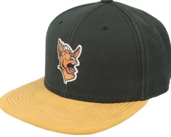 Screaming Goat Black/Suede Snapback - 4REAL