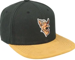 Screaming Goat Black/Suede Snapback - 4REAL