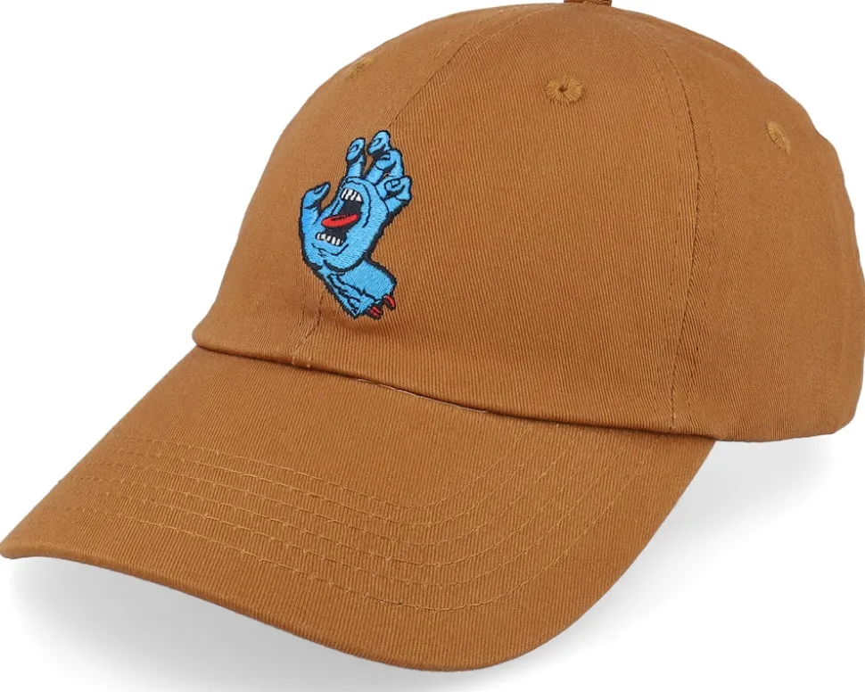 Screaming Mini Hand Biscuit Dad Cap - Santa Cruz