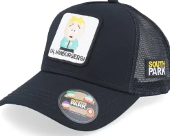 Screw You Guys Cartman Patch Black Trucker - South Park