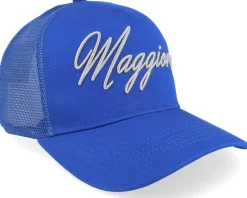 Script Blue A-Frame Trucker - Maggiore