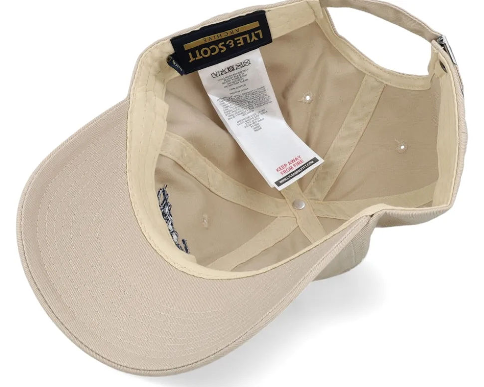 Script Embroidery Baseball Cap Viaduct Dad Cap - Lyle & Scott