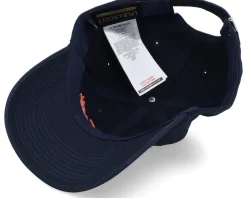 Script Embroidery Baseball Cap Dark Navy Dad Cap - Lyle & Scott