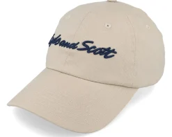 Script Embroidery Baseball Cap Dark Navy Dad Cap - Lyle & Scott
