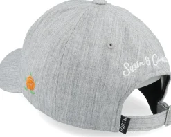 Script Hooked Cap Grey Adjustable - SQRTN