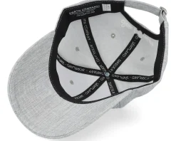 Script Hooked Cap Grey Adjustable - SQRTN