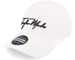 Script Seeker Hat White Adjustable - Taylor Made