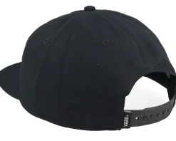 Scuttle Low Unstructured Black Snapback - Vans