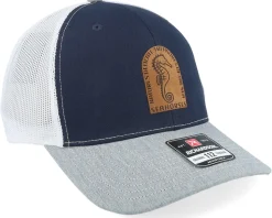 Sea Horse 112 Tri Navy/White/Heather Grey Trucker - Iconic