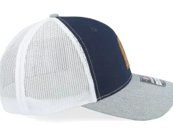 Sea Horse 112 Tri Navy/White/Heather Grey Trucker - Iconic