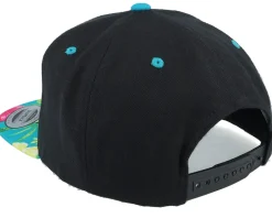 Sea Horse Hawaiian Black/Aqua Snapback - Iconic