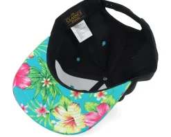 Sea Horse Hawaiian Black/Aqua Snapback - Iconic