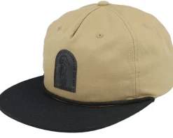 Sea Horse Khaki/Khaki Rope 5-panel Snapback - Iconic