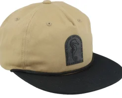 Sea Horse Khaki/Khaki Rope 5-panel Snapback - Iconic