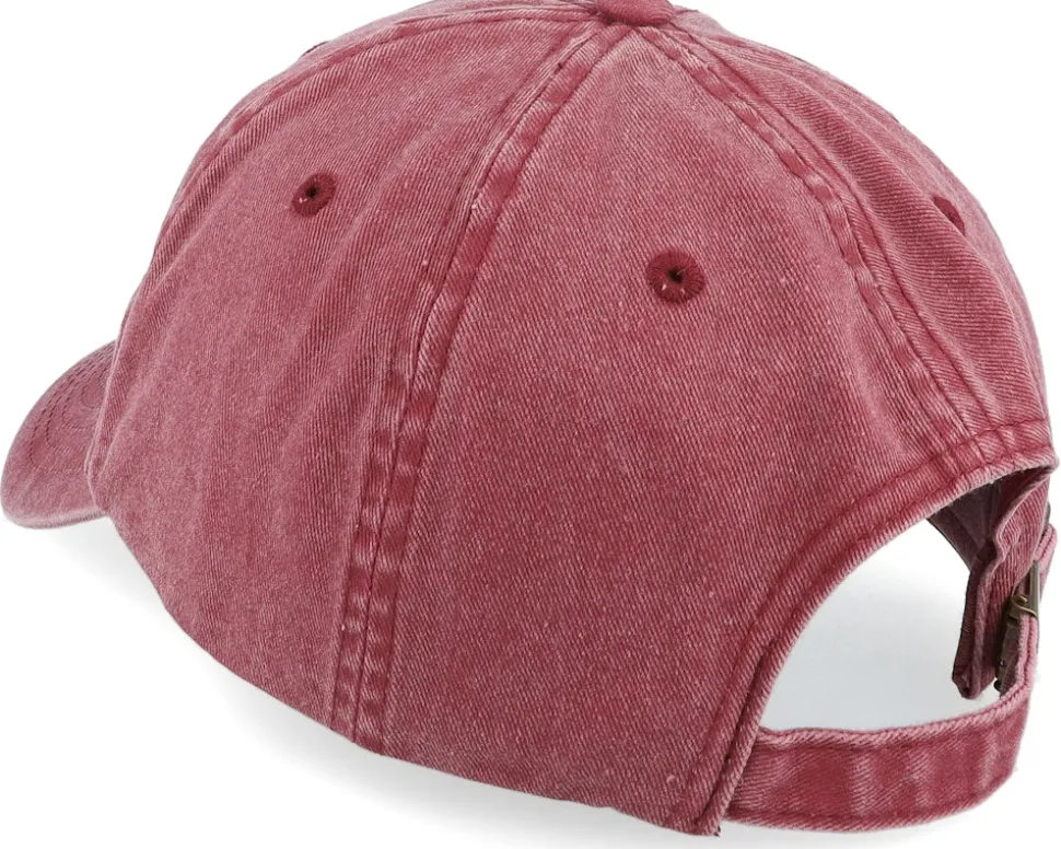 Sea Horse Vintage Washed Red Dad Cap - Iconic