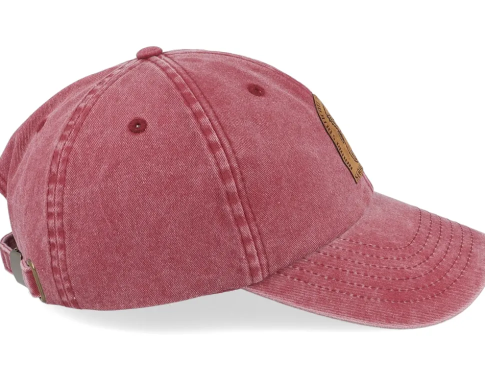 Sea Horse Vintage Washed Red Dad Cap - Iconic