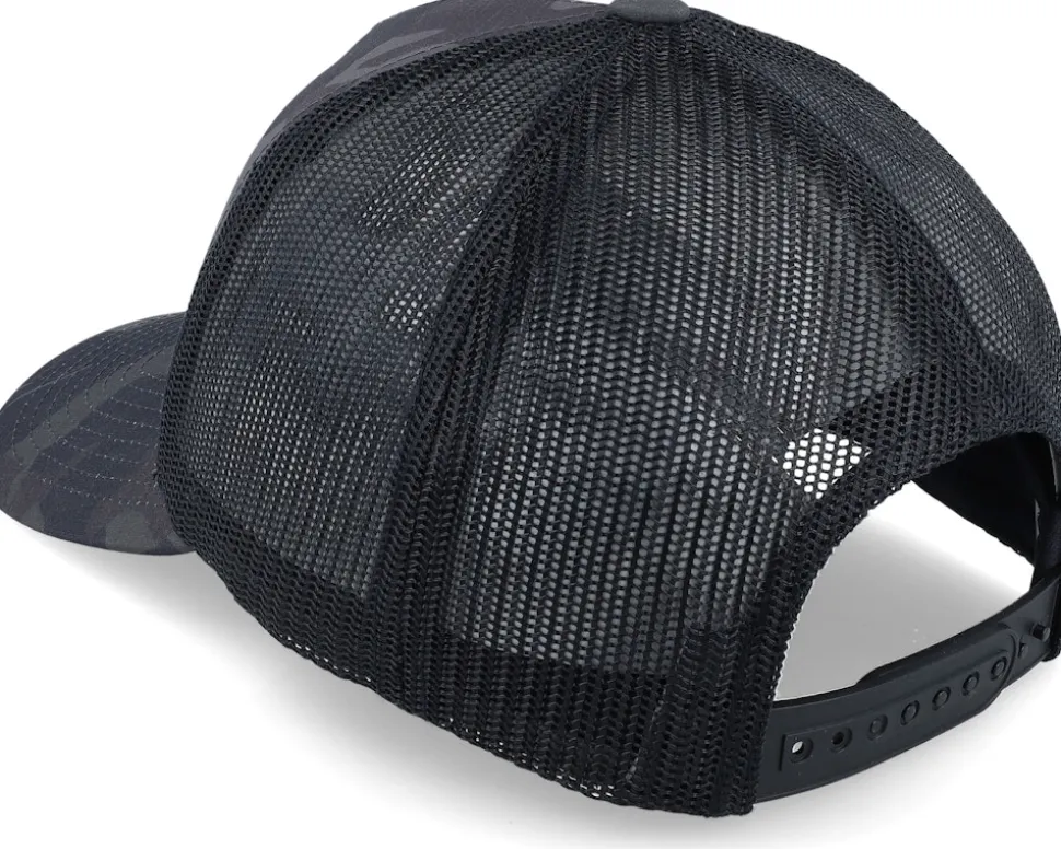 Sea Line Retro Black Camo Trucker - Salty Crew