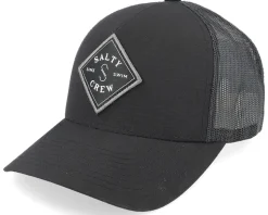 Sea Line Retro Black Trucker - Salty Crew