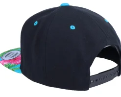 Sea Turtle Mandala Black/Hawaii Snapback - Iconic