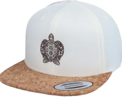 Sea Turtle Mandala Natural/Cork Snapback - Iconic