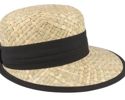 Seagras Cap Natural/Black Fitted - Seeberger