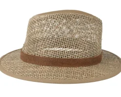 Seagrass Traveller Beige/Brown Straw - Stetson
