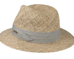 Seagrass Traveller Beige/Grey Straw - Stetson