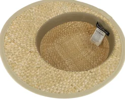 Seagrass Visor Natural Straw Hat - Seeberger