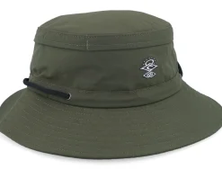 Searchers Tech Mid Brim Hat Dark Green Bucket - Rip Curl