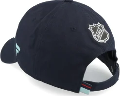 Seattle Kraken Authentic Pro Rink Prime Navy Dad Cap - Fanatics