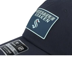 Seattle Kraken Authentic Pro Rink Prime Navy Dad Cap - Fanatics