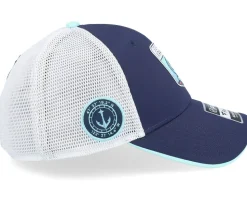 Seattle Kraken Authentic Pro Draft Podium Black/White Trucker - Fanatics